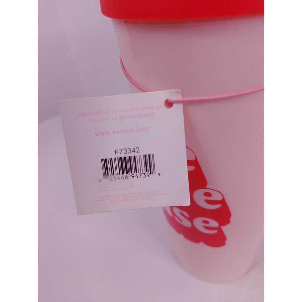 Ban.do Hot Stuff 'More Coffee Please' Thermal Travel Mug Tumbler 16oz NWT - Picture 7 of 10